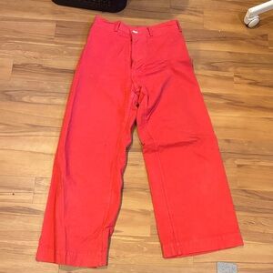 Jesse Kamm Sailor Pants Red
